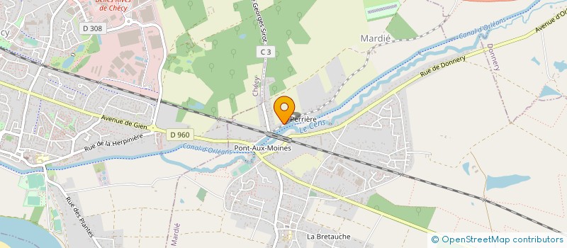 localisation de l'entreprise MONSIEUR PIERRE JOLIVEAU à MARDIE