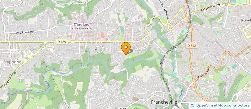 localisation de l'entreprise MONSIEUR PIERRE JOLIVET  FRANCHEVILLE