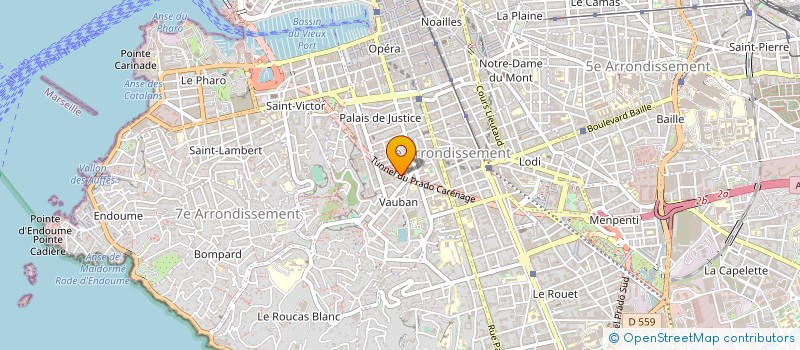 localisation de l'entreprise MONSIEUR PIERRE JOLIVET à MARSEILLE