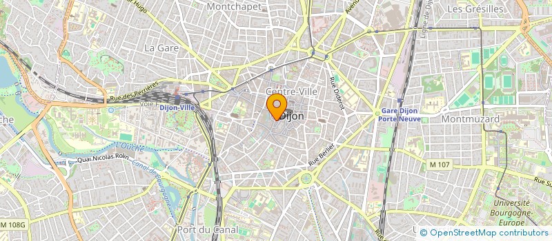 localisation de l'entreprise MONSIEUR PIERRE JOLLY à DIJON