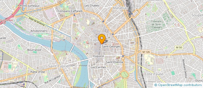 localisation de l'entreprise MONSIEUR PIERRE-JONATHAN SANS  TOULOUSE