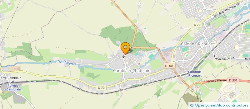 localisation de l'entreprise MONSIEUR PIERRE JONCQUEL à CAMBLAIN-CHATELAIN