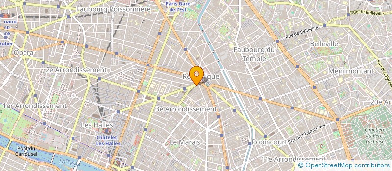 localisation de l'entreprise MONSIEUR PIERRE JORIS à PARIS