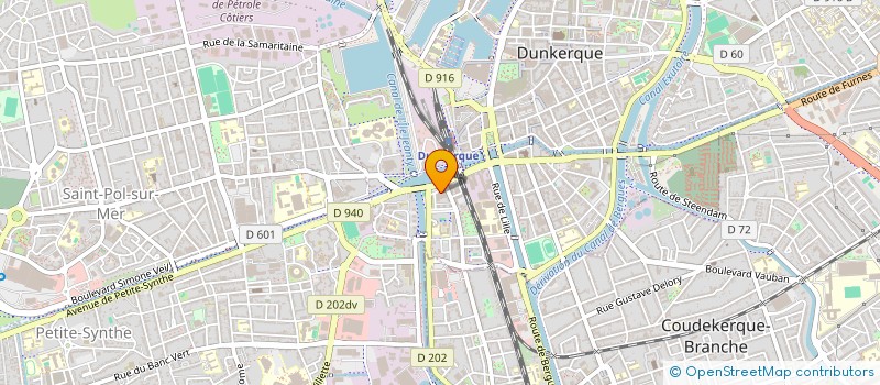 localisation de l'entreprise MONSIEUR PIERRE JOSE GUILLOU à DUNKERQUE