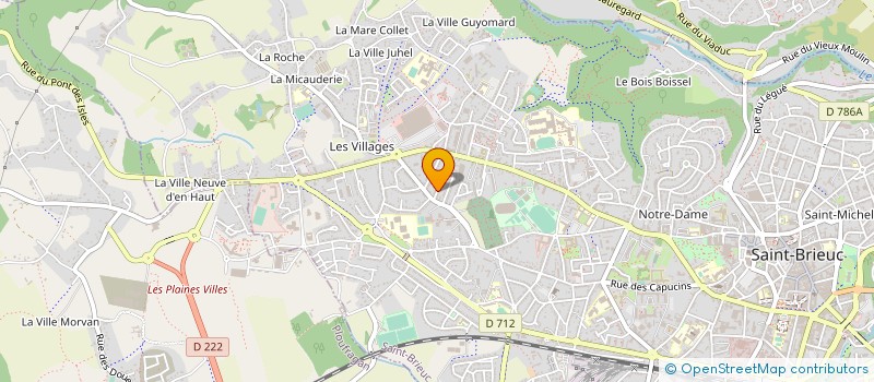 localisation de l'entreprise MONSIEUR PIERRE JOSSE à SAINT-BRIEUC