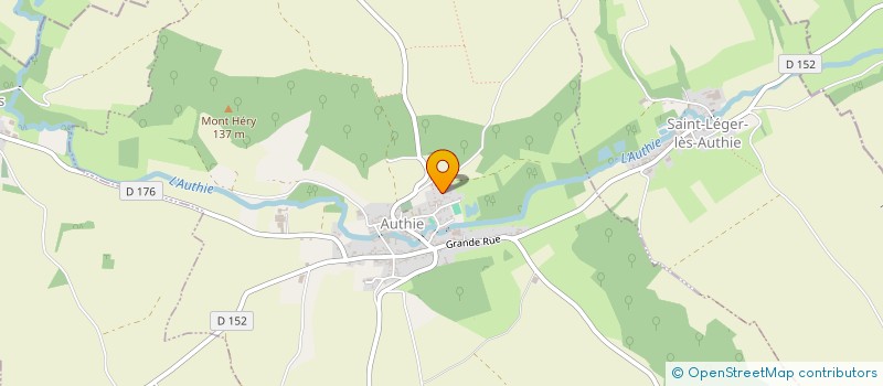 localisation de l'entreprise MONSIEUR PIERRE JOSSE  AUTHIE