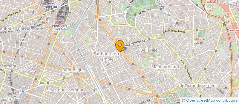 localisation de l'entreprise MONSIEUR PIERRE JOSSEAUX  PARIS