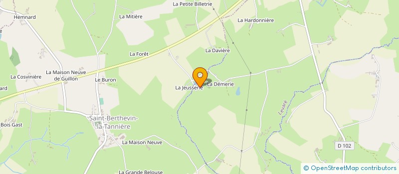 localisation de l'entreprise MONSIEUR PIERRE JOURDAIN  LEVARE