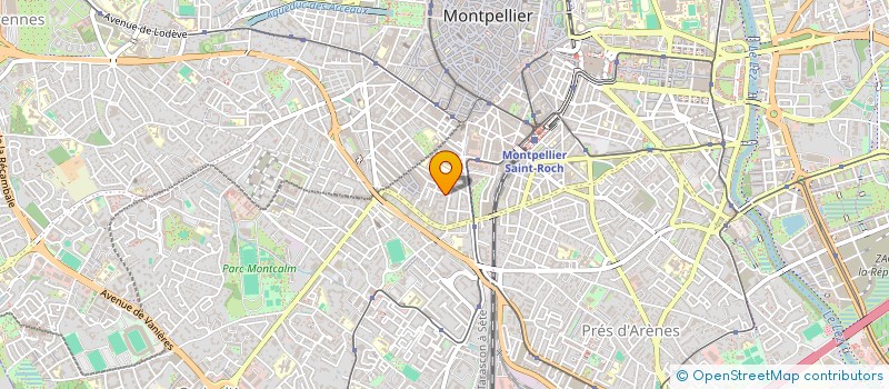 localisation de l'entreprise MONSIEUR PIERRE JOURDY à MONTPELLIER