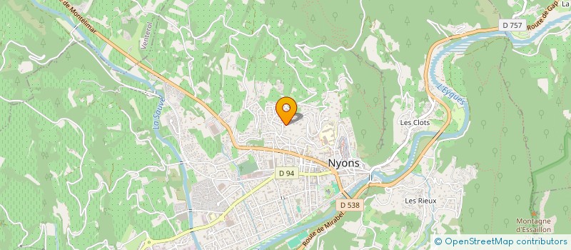 localisation de l'entreprise MONSIEUR PIERRE JOUVE  LE POET-SIGILLAT