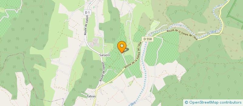 localisation de l'entreprise MONSIEUR PIERRE JOUVIN  LAGORCE