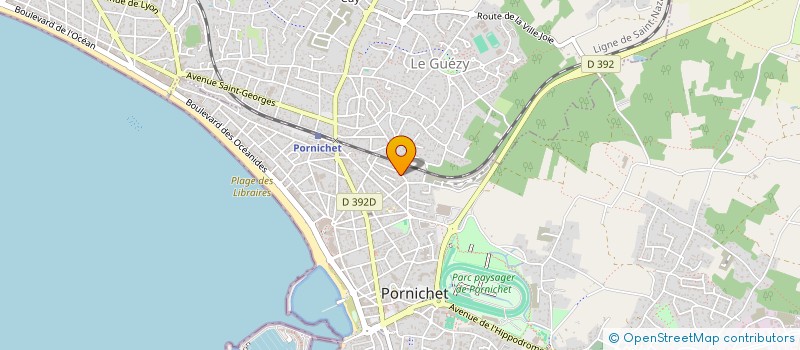 localisation de l'entreprise MONSIEUR PIERRE JUGUET à PORNICHET