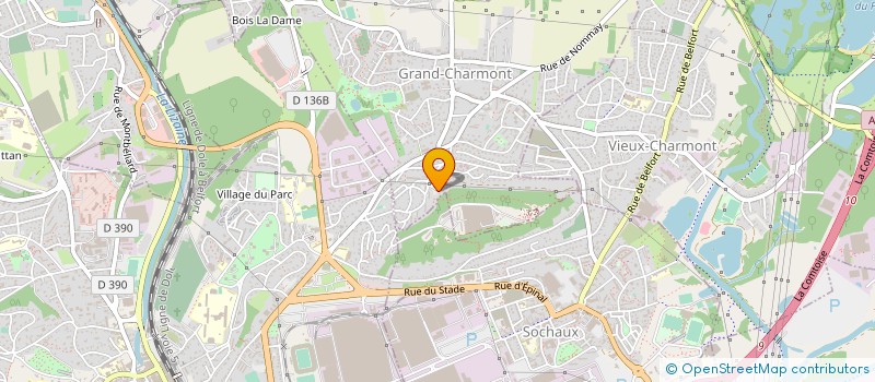 localisation de l'entreprise MONSIEUR PIERRE JUIF  GRAND-CHARMONT