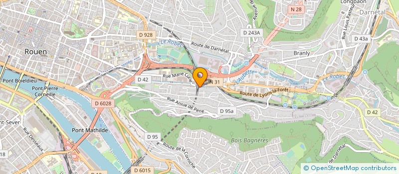 localisation de l'entreprise MONSIEUR PIERRE JUILLET à ROUEN