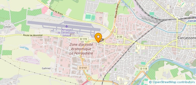 localisation de l'entreprise MONSIEUR PIERRE JUILLET à CARCASSONNE