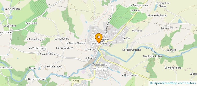 localisation de l'entreprise MONSIEUR PIERRE JULIEN à SEVREMOINE