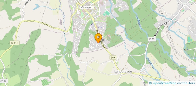 localisation de l'entreprise MONSIEUR PIERRE JULIEN DARRIGRAND  SAUVELADE