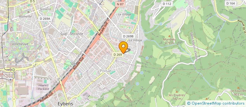 localisation de l'entreprise MONSIEUR PIERRE-JULIEN GOUJON à SAINT-MARTIN-D'HERES