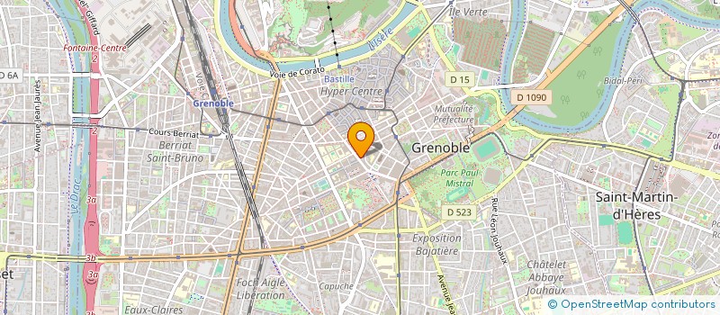 localisation de l'entreprise MONSIEUR PIERRE JULIEN MALATERRE à GRENOBLE