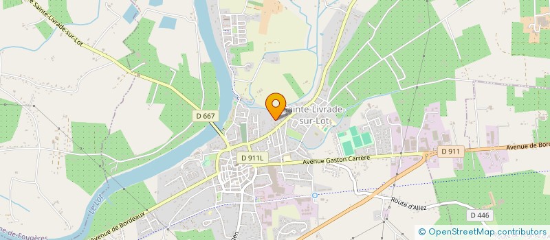 localisation de l'entreprise MONSIEUR PIERRE JULLIOT  DOLMAYRAC