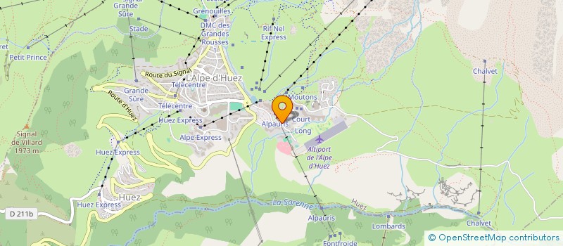 localisation de l'entreprise MONSIEUR PIERRE JUVIGNARD  HUEZ