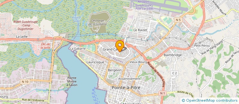 localisation de l'entreprise MONSIEUR PIERRE KANCEL à LES ABYMES