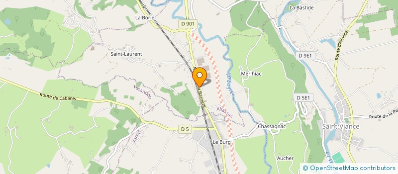 localisation de l'entreprise MONSIEUR PIERRE KAPPLER  ALLASSAC