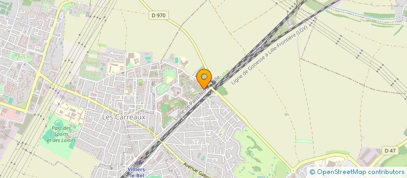 localisation de l'entreprise MONSIEUR PIERRE KAYA à GONESSE