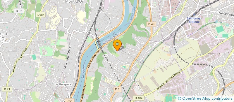 localisation de l'entreprise MONSIEUR PIERRE KERGALL  CALUIRE-ET-CUIRE