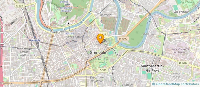 localisation de l'entreprise MONSIEUR PIERRE KERLOCH à GRENOBLE