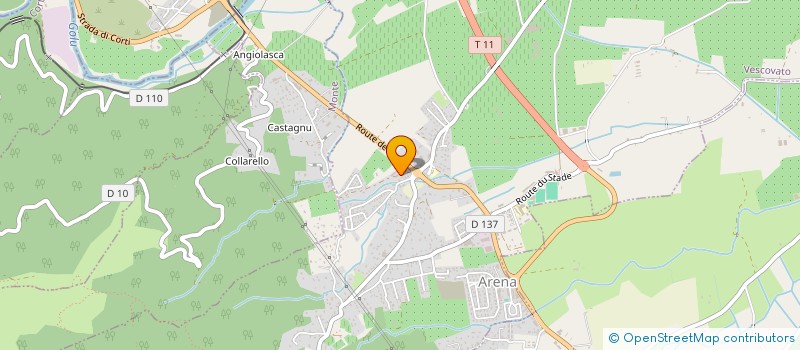 localisation de l'entreprise MONSIEUR PIERRE KERVOELEN  VESCOVATO