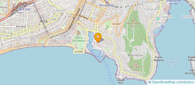 localisation de l'entreprise MONSIEUR PIERRE KIEGER à NICE