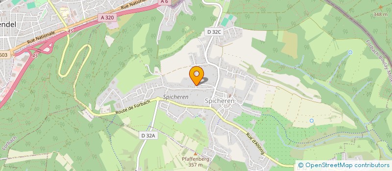 localisation de l'entreprise MONSIEUR PIERRE KLER  SPICHEREN