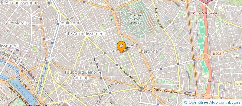 localisation de l'entreprise MONSIEUR PIERRE KLIPFEL  PARIS