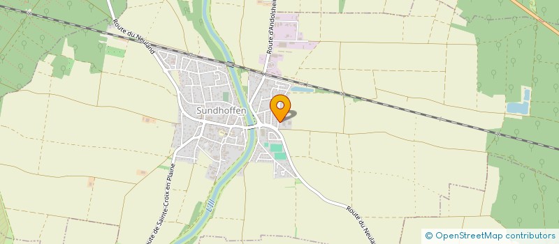 localisation de l'entreprise MONSIEUR PIERRE KOCH  ANDOLSHEIM