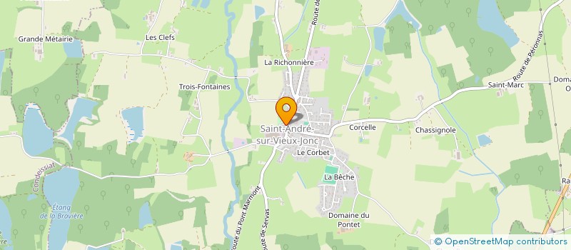 localisation de l'entreprise MONSIEUR PIERRE KOCKSCH  SAINT-ANDRE-SUR-VIEUX-JONC