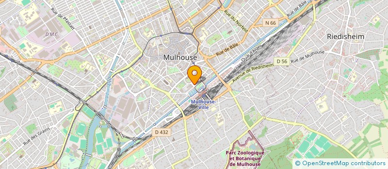 localisation de l'entreprise MONSIEUR PIERRE KOHLER à MULHOUSE
