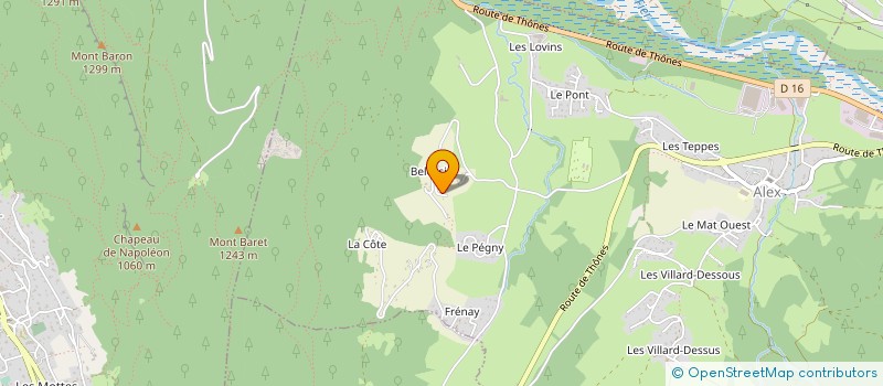 localisation de l'entreprise MONSIEUR PIERRE KOLTES  NAVES-PARMELAN