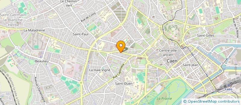 localisation de l'entreprise MONSIEUR PIERRE KOWARSKY à CAEN