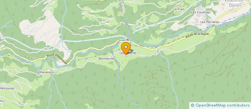 localisation de l'entreprise MONSIEUR PIERRE KRIER  BEAUFORT