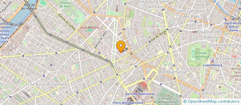 localisation de l'entreprise MONSIEUR PIERRE KRO  PARIS