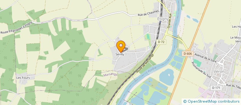 localisation de l'entreprise MONSIEUR PIERRE KUCHARSKI  ETIGNY