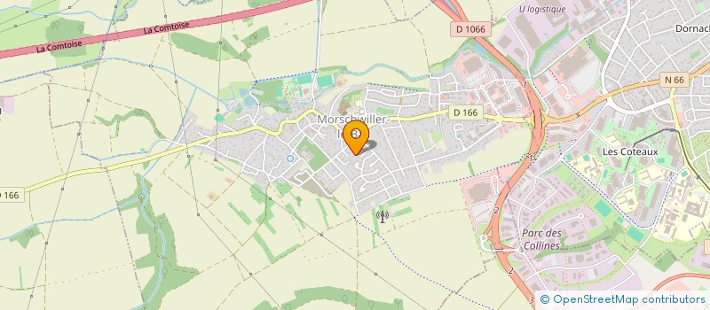 localisation de l'entreprise MONSIEUR PIERRE KUENY  MORSCHWILLER-LE-BAS