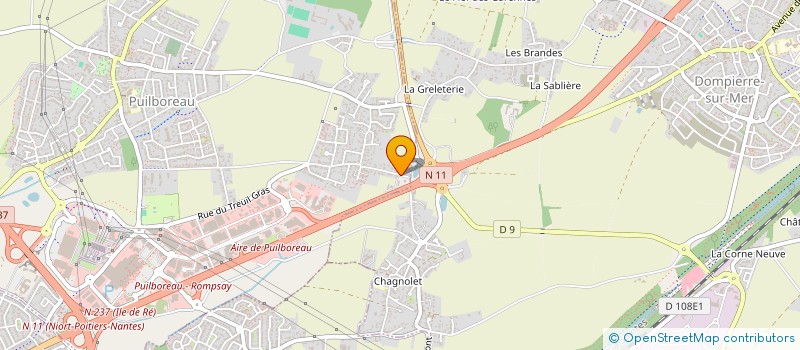 localisation de l'entreprise MONSIEUR PIERRE KUHNAPFEL  PUILBOREAU