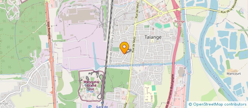 localisation de l'entreprise MONSIEUR PIERRE KUZBICK  TALANGE