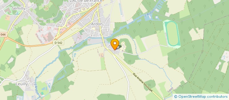 localisation de l'entreprise MONSIEUR PIERRE KYRIACOS à LAON