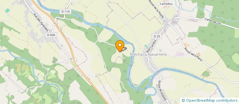 localisation de l'entreprise MONSIEUR PIERRE LABACHE  CASTETBON