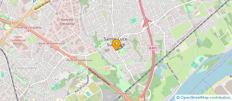 localisation de l'entreprise MONSIEUR PIERRE LABALETTE à SAINTE-LUCE-SUR-LOIRE