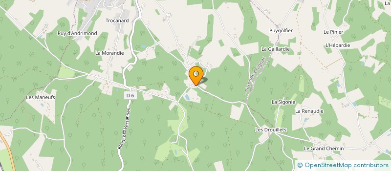 localisation de l'entreprise MONSIEUR PIERRE LABARRERE  SAINT-PIERRE-DE-CHIGNAC