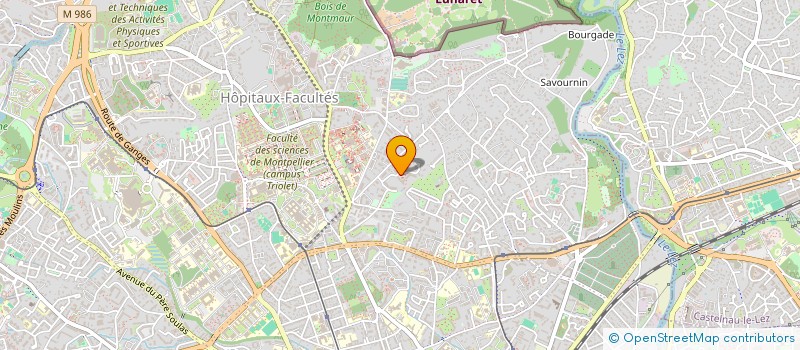 localisation de l'entreprise MONSIEUR PIERRE LABAUGE à MONTPELLIER